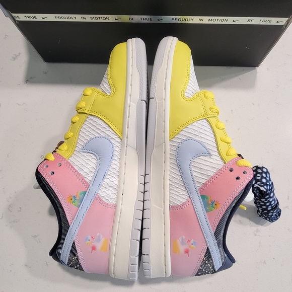 Nike Dunks Low Xavier Schipani x Dunk Low SB 'Be True - Trans Joy' - Picture 9 of 13